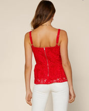 Load image into Gallery viewer, SA  lace peplum cami top