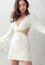 Load image into Gallery viewer, Tn crochet cutout tasell dress