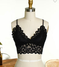 Load image into Gallery viewer, FD black bralette