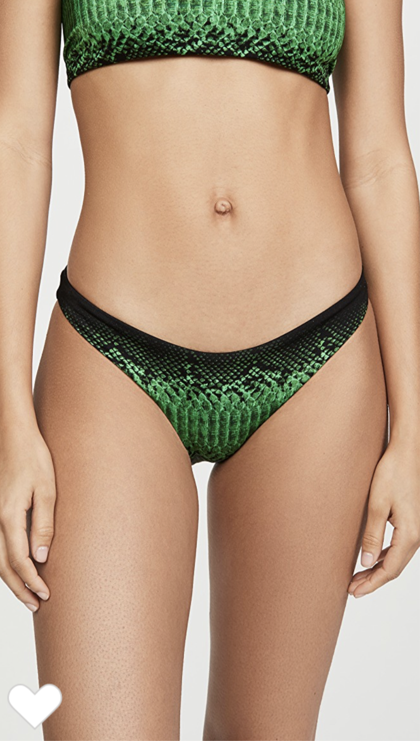 Snakeskin bikini bottoms sales