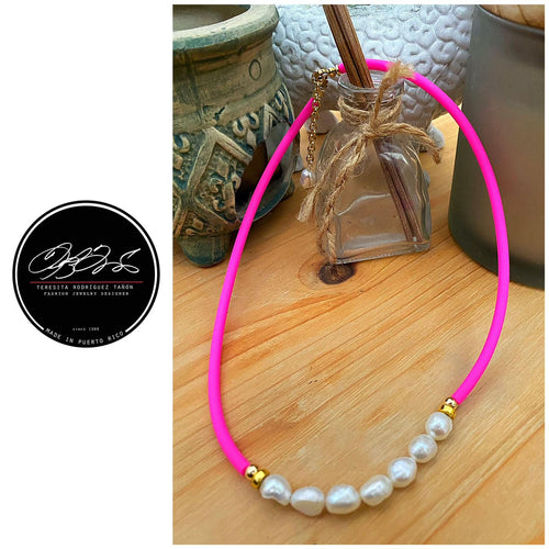 TR fresh water pearls necklace