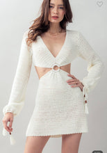 Load image into Gallery viewer, Tn crochet cutout tasell dress