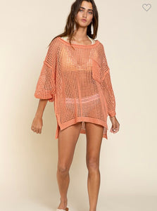 P blaze coral cover up