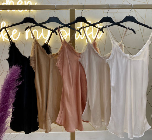 Lc italian satin cami