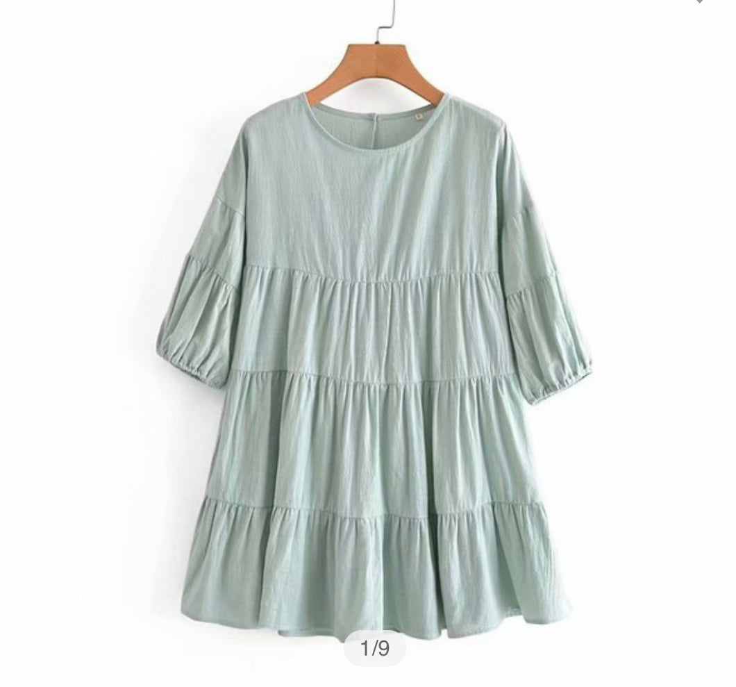 Jade flowy dress