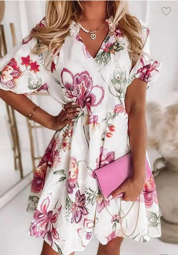 LR flower dress