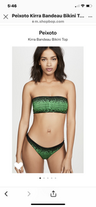 Green Snake Skin Bikini Set