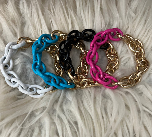 K chain color bracelet