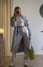 Load image into Gallery viewer, A metallic pants