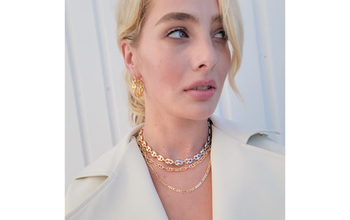 Og two tone mariner chain