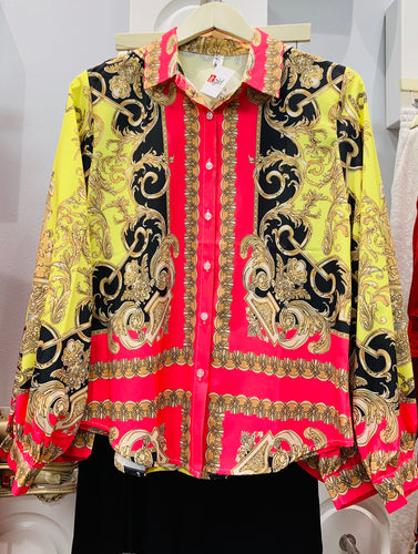 Versage print shirt