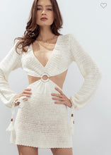 Load image into Gallery viewer, Tn crochet cutout tasell dress