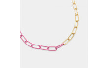 Load image into Gallery viewer, Og enamel paper clip chain