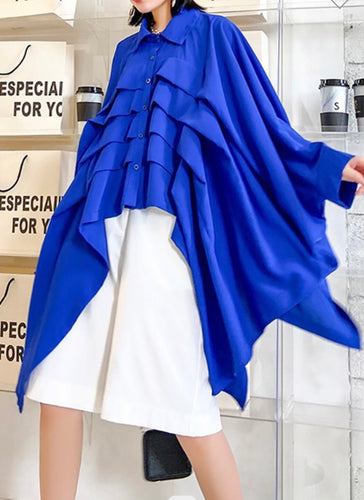 Hi low layered blouse