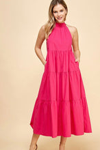 Load image into Gallery viewer, T magenta maxi dress