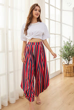 Load image into Gallery viewer, Stripe wide pants